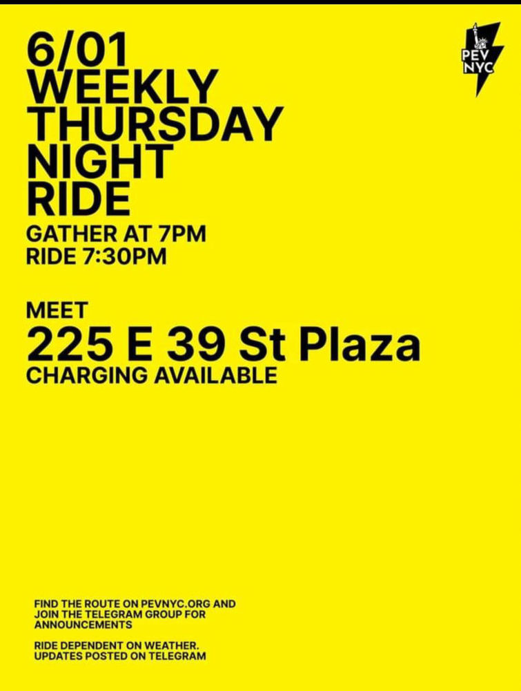 PEVNYC ride 06-01